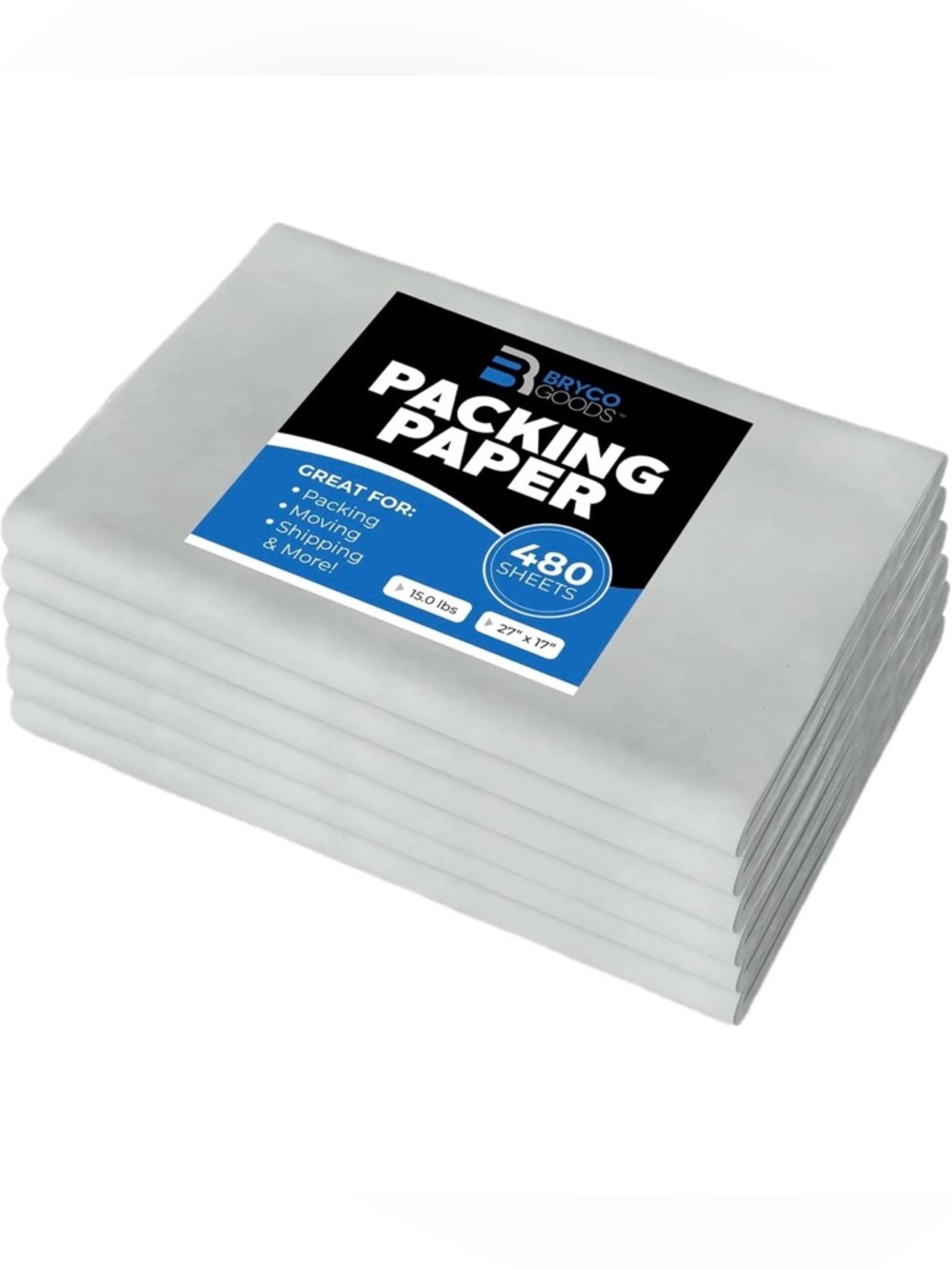 Packing Paper Sheets - White (100 Sheets)